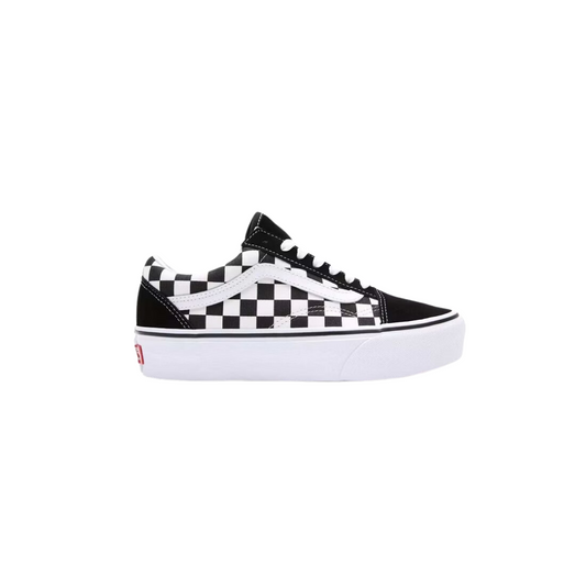 VANS SNEAKER OLD SKOOL PLAT BLK/WHITE